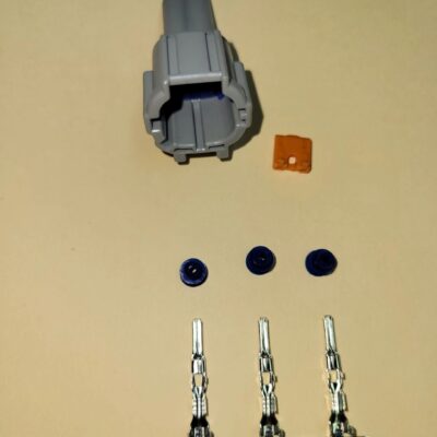 2 Pin male light gray Nissan connector