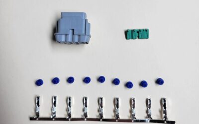 8 pin female light gray Nissan connector