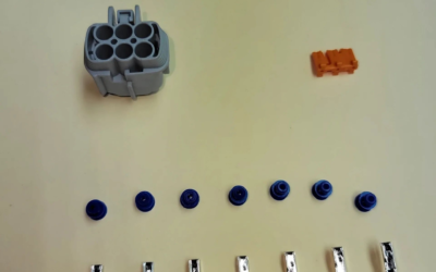 6 pin Female light gray Nissan connector